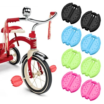 1 Пара Пластиковых Нескользящих Велосипедных Педалей Mtb, Сменные Велосипедные Аксессуары, Велосипедные Инструменты Для Детского Велосипеда, Детский Трехколесный Велосипед