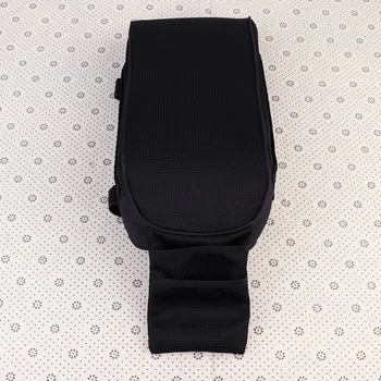 1 шт. Многофункциональный автомобильный подлокотник, подставка для локтей, автомобильный центральный чехол для хранения (черный)