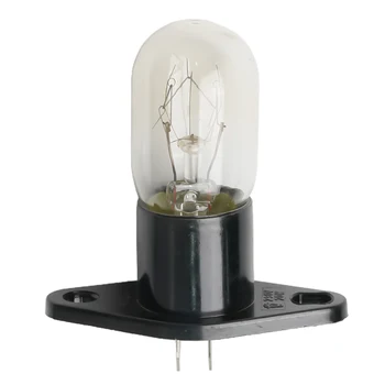 1 Шт. Электрическая лампочка Для микроволновых Печей, Глобус 250 В 2A, подходит Для большинства брендов Midea, Осветительная лампа для холодильника, Базовый Дизайн С Держателем