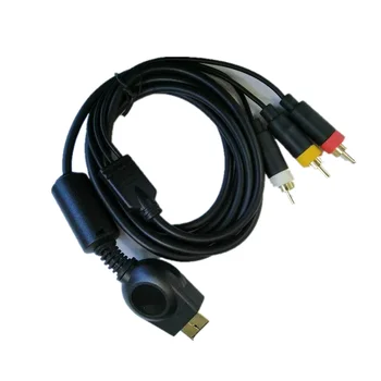 10 шт. Новейший кабель для преобразования AV 1,8 м Шнур для ps3 Игр Аксессуары Компьютерные Аксессуары