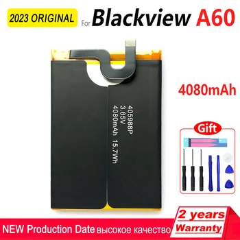 100% Подлинный Оригинальный Аккумулятор Batteria 4080mAh Для мобильного телефона Blackview A60 405988p Высокого Качества с номером отслеживания