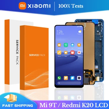 100% Тест Mi 9T Pro ЖК-дисплей Для Redmi K20 Pro ЖК-дисплей с Сенсорным экраном, Дигитайзер, Запчасти Для Xiaomi9T MI9T Pro Redmi K20 Lcd Hongmi