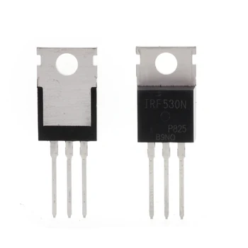 100 шт./лот IRF530N IRF530 TO-220 IRF530NPBF Power MOSFET