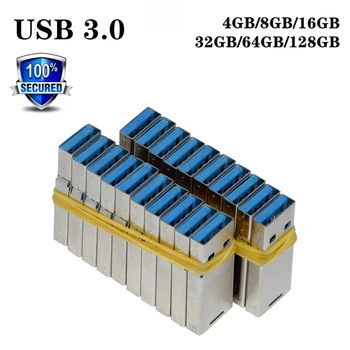 100шт Usb3.0 чип USB флэш-накопитель Флешка 4 ГБ 8 ГБ 128 ГБ 64 ГБ 32 ГБ Флеш-накопитель чип USB Flash Memory Stick оптовая продажа с фабрики чип