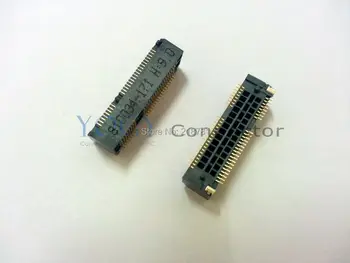 10x Оригинальный Новый 52-КОНТАКТНЫЙ разъем H: 9,0 (52PIN, 9,0 H) Разъем Mini PCI-E PCIE для беспроводной сетевой карты ноутбука