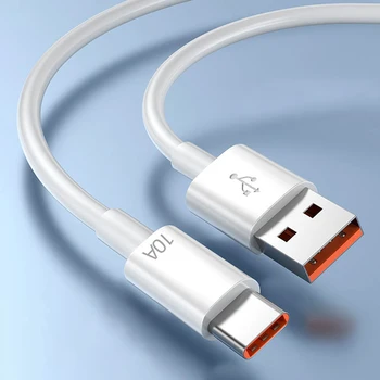 120 Вт USB Type C кабель 10A Супер быстрое зарядное устройство для Samsung S10 S20 Xiaomi mi 11 мобильный телефон USB C кабель Type-C зарядное устройство