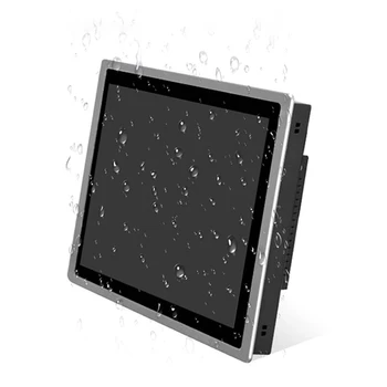 18,5-дюймовый Встроенный Промышленный Сенсорный Компьютер Mini Tablet Panel All-in-one PC с Емкостным сенсорным экраном Win10 Pro 1366*768