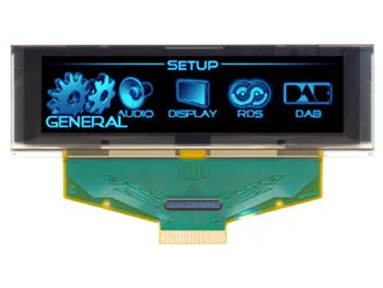 1ШТ 3,12-дюймовый 30-контактный Синий OLED-экран SSD1322 Драйвер 256x64 256*64 Дисплей SPI Последовательный 8-битный Параллельный интерфейс