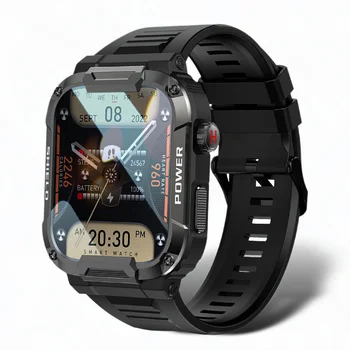 2023 Новые Военные Смарт-часы Мужские Для Xiaomi Android Ios, Спортивные Часы Ip68, Водонепроницаемые 1,85 
