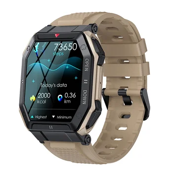 2023 Новые мужские смарт-часы 1,85 дюйма K55, спортивные часы на открытом воздухе, Bluetooth-вызов, фитнес-трекер, водонепроницаемые умные часы для Xiaomi