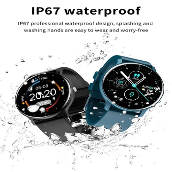 2023 Смарт-часы, Пульсометр, фитнес-трекер, Мужской смарт-браслет, Водонепроницаемые спортивные Смарт-часы для Android IOS