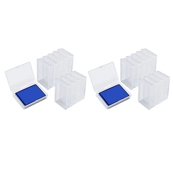 20шт Коробка для игральных карт Футляр для торговых карт Органайзер для хранения карт Прозрачный Футляр для карт Пластиковый ящик для хранения игровых карт