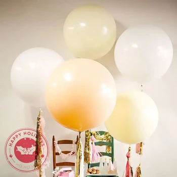 36-дюймовый Гигантский воздушный шар С Днем Рождения Свадебные украшения Воздушные шары Надувные Гелиевые Баллоны Новогодняя вечеринка Baby Shower Globos Игрушка