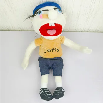 38 см Новая мультяшная кукла Джеффи Плюшевая игрушка Мягкие плюшевые куклы Peluches Jeffy От Sml Kids подарок мальчику на день рождения