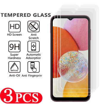 3шт 9H для Samsung Galaxy A34 A24 A14 A04 A04E A04S Закаленное стекло A12 A13 A22 A23 A31 A32 A33 защитная пленка Стекло смартфона