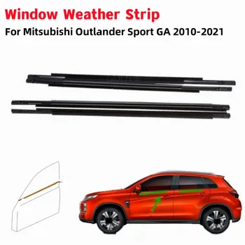 4 шт., Автомобильная уплотнительная прокладка для оконного стекла, Водонепроницаемая Уплотнительная прокладка под давлением для Mitsubishi Outlander Sport GA 2010-2021