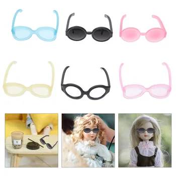 40 шт. Мини-очки, игрушка, имитирующая одевание, модель женских поляризованных солнцезащитных очков
