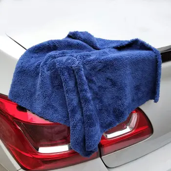 40X40 см Мягкая Впитывающая Салфетка для мытья автомобиля, Супер полотенце из Микрофибры, Ультра Мягкое Плюшевое полотенце для полировки автомобиля