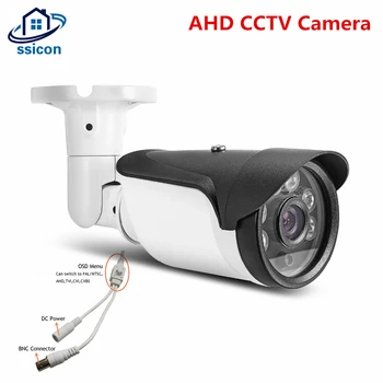 5-мегапиксельная AHD МИНИ-камера-пуля, Наружная Водонепроницаемая Аналоговая камера видеонаблюдения 4 В 1 AHD TVI CVI, ночного видения С экранным меню