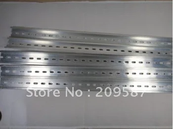 5 шт. 0,5-метровая алюминиевая DIN-рейка с прорезями