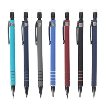 5шт 0,5 мм 0,7 мм Механический карандаш Для рисования Механическим карандашом Автоматический Графитовый карандаш Для письменных принадлежностей и канцелярских принадлежностей