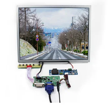 AA121TD01 Высокая яркость 1000cd 12,1-дюймовый ЖК-дисплей с разрешением 1280 × 800 пикселей с платой управления VGA LCD