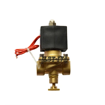 AC110V/AC220V DN6 ~ DN25 латунный электромагнитный клапан регулировки расхода газа с ручным управлением