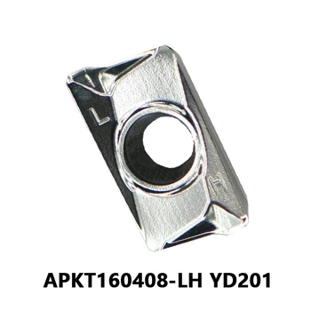 APKT1604 Оригинальные вставки APKT160408-LH YD201 APKT 160408 LH Токарно-Фрезерный Станок с ЧПУ Металлический Инструментальный Стержень для Алюминия