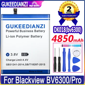 Bateria 4850mAh Batterie DK018 (bv6300) Аккумулятор мобильного телефона Для Blackview BV6300 Pro BV6300Pro Высокой Емкости Замена Аккумулятора