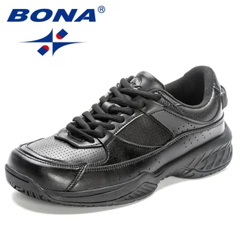 BONA 2023, новые дизайнерские мужские универсальные теннисные туфли, Мужские Классические кроссовки для бега, мужская комфортная спортивная обувь