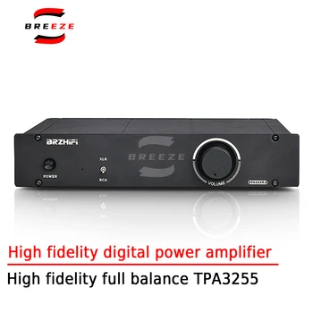 BREEZE HIFI 300 Вт * 2 Высокой Мощности, Полностью Сбалансированный TPA3255 Стерео Цифровой Усилитель Мощности, Высокая Точность Воспроизведения, Сверхнизкие искажения