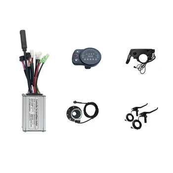 E-Bike Синусоидальный бесщеточный контроллер 36V 48V 350W 17A с дисплеем LED900S E-Bike Световой дисплей