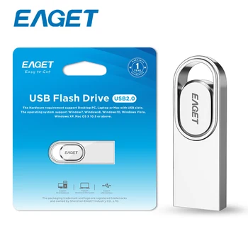 EAGET U5 Мини-USB-накопитель Pendrive Memory Stick Доступен в 64 ГБ/32 ГБ/16 ГБ Микрометаллический флэш-накопитель USB2.0
