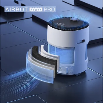 Ecovacs AirPurifierAVAPro PM2.5 устройство для удаления формальдегида с цифровым дисплеем, мобильный робот для очистки воздуха всего дома