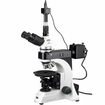 EPI Тринокулярный бесконечно поляризационный микроскоп-AmScope Supplies50X-1000X EPI Тринокулярный бесконечно поляризационный микроскоп + 8-мегапиксельная камера