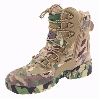 ESDY уличные армейские тактические военные ботинки для пустыни, ботинки Delta commandos, камуфляжная спортивная обувь для пеших прогулок, альпинизма, треккинга