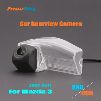 FaceSky Высококачественная Автомобильная Парковочная Камера Для Mazda 3 Mazda3 Хэтчбек 2007-2011 Камера заднего Вида AHD/CCD 1080P Аксессуары Для Приборной Панели
