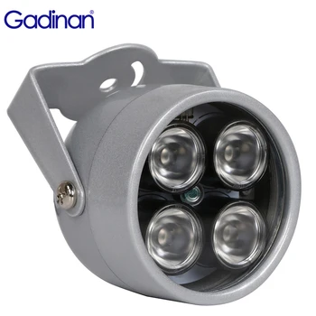 Gadinan 4 array IR LED illuminator Light CCTV светодиоды Заполняющий Свет ИК Инфракрасный водонепроницаемый Ночного Видения Для Камеры Видеонаблюдения ip-камера