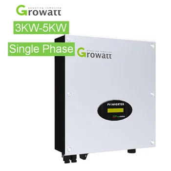 Growatt 3000 Вт Солнечный сетевой инвертор с ограничителем мощности Фотоэлектрическая система постоянного тока в переменный Функция WIFI 3,6 кВт 4,2 кВт 5 кВт 5,5 кВт Цена