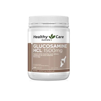 Healthy Care Australia Глюкозамин Хондроитин 400 капсул/флакон, бесплатная доставка