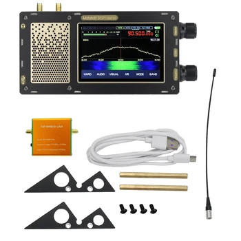 HFDY V3 Версия Flying Fish 1.10D 3,5 Дюйма 50 кГц-2 ГГц V1.10D Малахитовый SDR приемник Вспомогательная деталь С усилителем