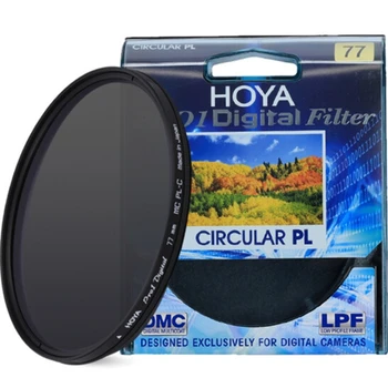 Hoya 77Mm Pro Digital Cpl Круговой Pl Объектив камеры Поляризатор Тонкая рамка Стекло Pro1D Поляризующие Светофильтры