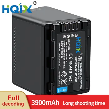 HQIX для Panasoinc HC-W570 W580 W585 W850 V110 V130 V160 WXF1 WXF955 WXF990 V180 V210 WX970 Камера VW-VBT380 Зарядное Устройство Батарея