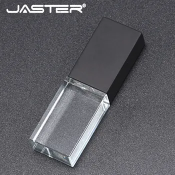 JASTER 2019 новый изготовленный на заказ 3D внутренний длинный стеклянный USB-накопитель 2.0 flash stick, бесплатная доставка