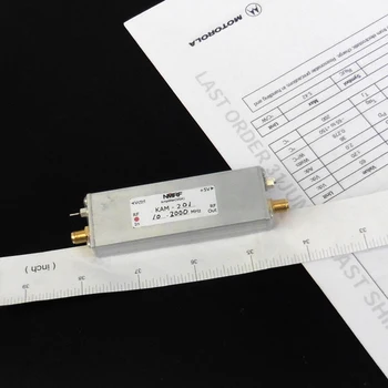 KAM-201 10 ~ 2000 МГц RF Усилитель с регулируемым напряжением микроволновой печи, VGA Усилитель с переменным коэффициентом усиления