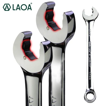 LAOA Специальный открывающийся ключ с храповым механизмом CR-V, гаечный ключ, инструменты для ремонта велосипедов, мотоциклов, автомобилей, Сделано в Тайване