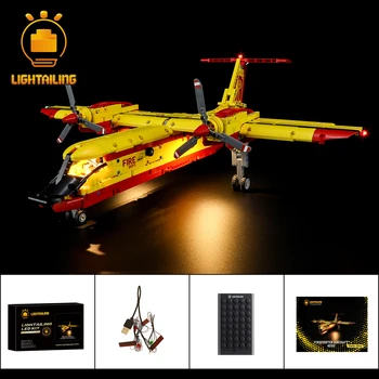 LIGHTAILING светодиодный комплект для 42152 пожарных самолетов, набор строительных блоков (не включает модель) Игрушки для детей
