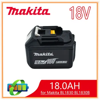Makita Сменная батарея 18V 18.0Ah Для BL1830 BL1830B BL1840 BL1840B BL1850 BL1850B перезаряжаемая батарея светодиодный индикатор