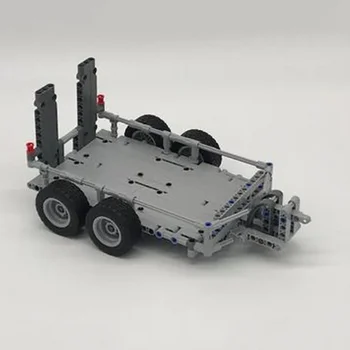 MOC-104056 F-150 Raptor Трейлер, Строительный Блок, Модель, Игрушка-головоломка, подарок для детей