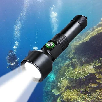 Odepro ND22, мощные светодиодные фонари, USB Перезаряжаемый фонарик для Подводного плавания, профессиональный фонарь для дайвинга, Фонари для дайвинга